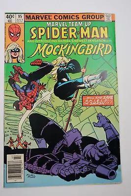 Buy Marvel Team-Up #95 1st Bobbi Moore As Mocking Bird Newsstand Marvel 1980 F/F+ • 32.13£