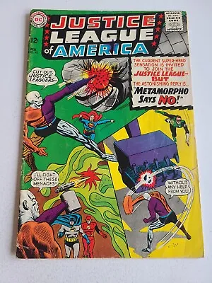 Buy Justice League Of America #42 Silver Age Comic KEY Metamorpho  VG+ 4.5 • 14.23£