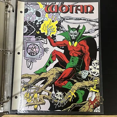 Buy DC Comics Who’s Who 3 Ring Binder 1990 129 Different Characters • 47.50£