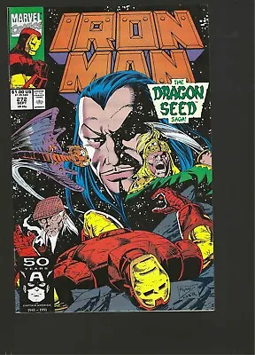 Buy Invincible Iron Man #272 Sept 1991 NM • 7.91£