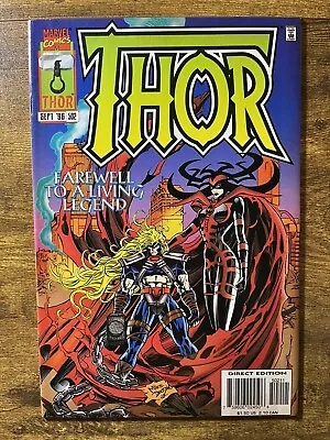 Buy Thor 502 Direct Edition Mike Deodato Jr Cover Marvel Comics 1996 • 2.11£