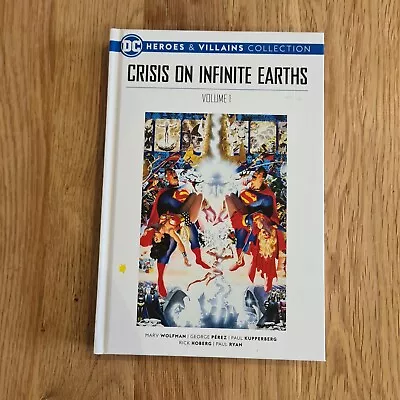Buy DC Heroes & Villains Collection Crisis On Infinite Earths Volume 1 Hardback • 5.95£