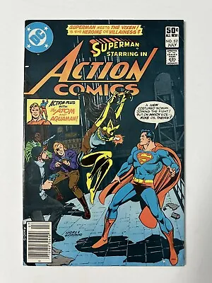 Buy Action Comics #521 (DC, 1981) First Appearance Of Vixen! FN • 36.28£