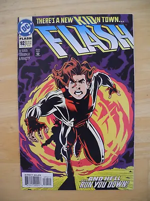 Buy Flash Vol. 2 #92 1st App Of Impulse Bart Allen Nm- Dc Comics 1994 • 19.70£