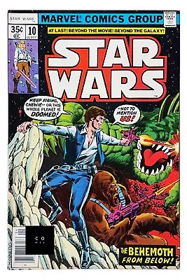 Buy Star Wars #10 Marvel Comics 1978 1st Print Newsstand Cent Copy VF / VF+ Behemoth • 14.99£