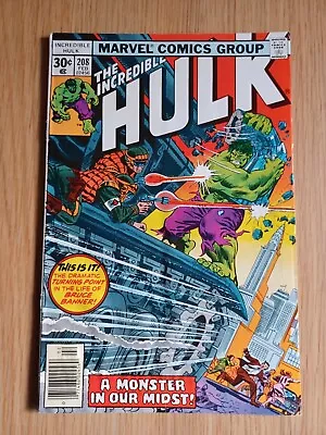 Buy Incredible Hulk 208 - 1977 - Defenders • 5.99£