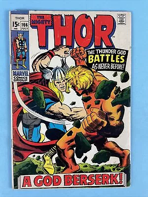 Buy Thor #166 (2nd HIM Appearance)  1969 • 91.03£