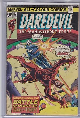 Buy Marvel Comics Daredevil Vol. 1 #132 April 1976 2nd App Bullseye Fast P&p • 99.99£