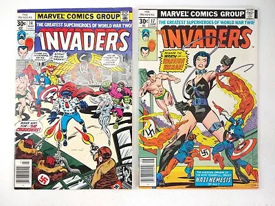 Buy The Invaders #14 #17 (1977 Marvel) VF VF+ Comics Lot 1st Warrior Woman • 23.64£