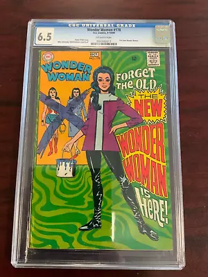 Buy Wonder Woman #178 (CGC 6.5) 1968 - DC 1st  NEW  Wonder Woman OW Pages Nice! • 239.85£