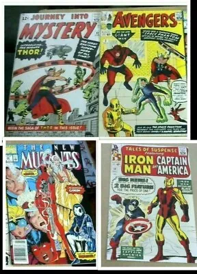 Buy Replica Covers AVENGERS 2,JOURNEY MYSTERY 83,TALES SUSPENSE 59,NEW MUTANTS 98 NO • 23.99£