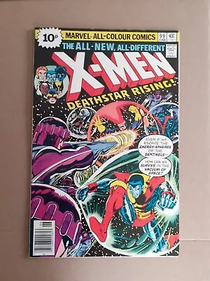 Buy Uncanny X-Men No 99. 1st Black Tom Cassidy. VF+  1973 Marvel Comic.  Pence Copy. • 55.99£