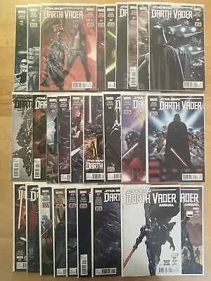 Buy Star Wars: Darth Vader 1-25 + Annual 1 & 2 (2015) Set ~ 1st Aphra - #3 2nd Print • 142.31£