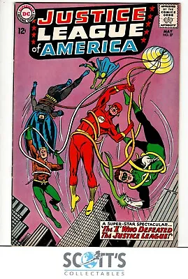Buy JUSTICE LEAGUE OF AMERICA  #27   ( Cover Detached From Bottom Staple ) • 14.95£