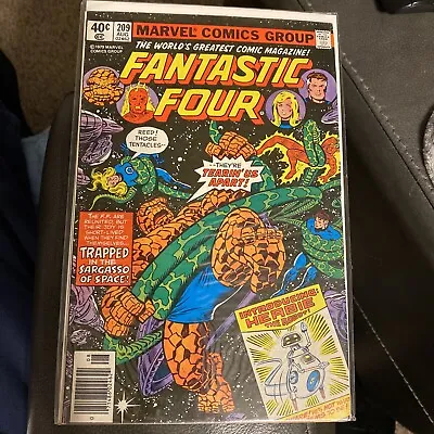 Buy Fantastic Four (1st Herbie The Robot) #209 Aug 1979 Marvel Comics Group • 24.50£