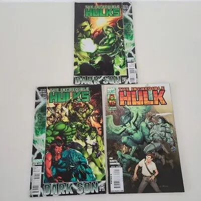 Buy Marvel INCREDIBLE HULK Comics # 604, 612, 613 Dark Son Marlo Chandler HARPY Lot • 7.87£