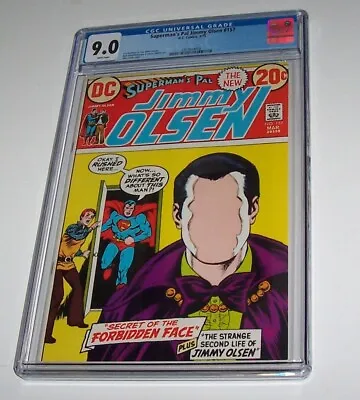 Buy Superman's Pal Jimmy Olsen #157 - DC 1973 Bronze Age Issue - CGC VF/NM 9.0 • 76.41£
