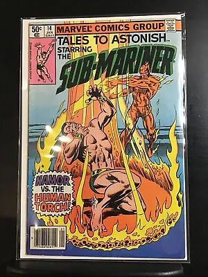 Buy Tales To Astonish #14 (1/81) FN (6.0) Sub-Mariner! Torch! Great Bronze Age! • 12.06£