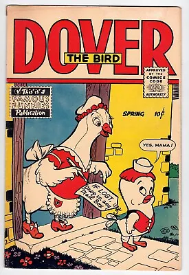 Buy Dover The Bird #1 6.0 Only Issue Has Comic Code 1955 Ow/w Pages • 71.49£