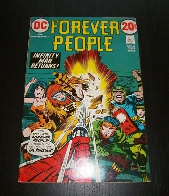 Buy The Forever People #11 Infinity Man Returns 1st Devilance DC 1972 FN? Last Issue • 6.36£
