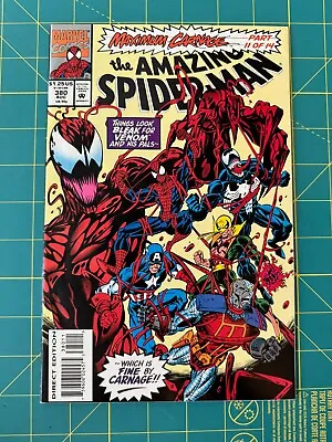 Buy The Amazing Spider-Man #380 - Aug 1993 - Vol.1 - (675A) • 5.38£