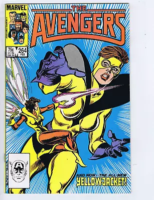 Buy Avengers #264 Marvel 1986  1st Appearance Of New Yellowjacket II (Rita DeMara) ! • 13.59£