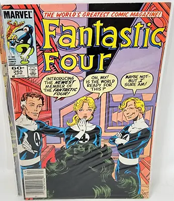 Buy Fantastic Four #265 Lyja (skrull) As Alicia Masters 1st App *1984* Newsstand 7.0 • 7.90£