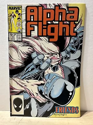 Buy Marvel Comics - Alpha Flight #46 May 1985 - Friends...and Lovers F/VF • 2.35£
