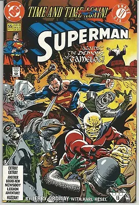Buy Superman #55 : Vintage DC Comic From May 1991 • 6.95£