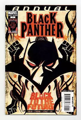 Buy Black Panther Annual #1 VF- 7.5 2008 1st Cameo App. Shuri As Black Panther • 23.11£