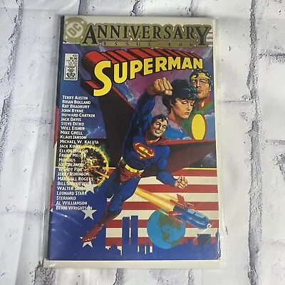 Buy Superman #400 Anniversary Issue Ray Bradbury Salute To Superman • 11.91£