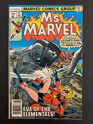 Buy Ms. Marvel #11 *high Grade!* (marvel, 1977)  Carol Danvers!  Lots Of Pics! • 10.24£
