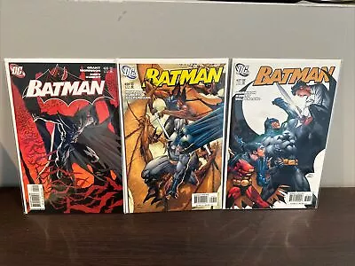 Buy BATMAN # 655 656 657 First Full Damian Wayne And 1st Cover DC Comics 2006 • 86.97£