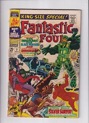 Buy Fantastic Four (1961) ANNUAL #   5 (4.0-VG) (1824166) 1967 • 36£