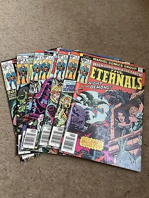 Buy Marvel Comics  The Eternals  Issues 1 - 10, Key Issues, Bronze Age. High Grade • 12.50£