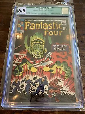 Buy Fantastic Four #49 CGC 6.5 Qualified Grade 1st Full Galactus, 2nd Silver Surfer • 879.46£