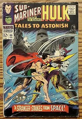Buy Tales To Astonish #88 (1967) - Sub-Mariner/Hulk - Lee/Everett/Kane - VG/F • 23.75£