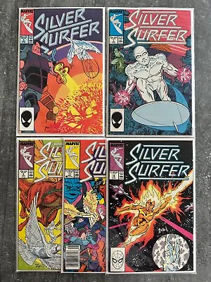 Buy Silver Surfer #5 #7 #8 #11 #12 | 1st App Of Pap-Tonn | VF+ | B&B (Marvel 1988) • 7.50£