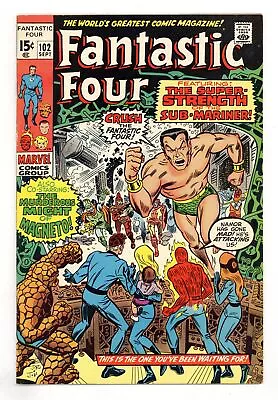 Buy Fantastic Four #102 FN 6.0 1970 • 23.72£