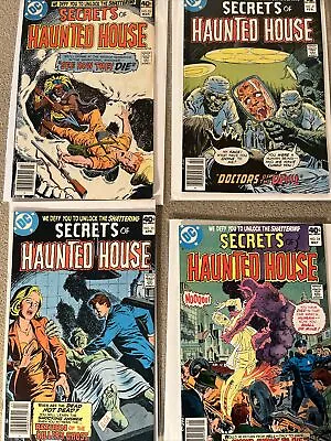 Buy Secrets Of Haunted House #21 22 23 24 (1980) DC Bronze Age Horror F/VF VF- • 16.89£