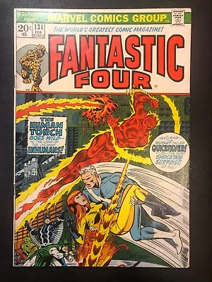 Buy Fantastic Four Issue #131 Marvel 1973 Comic Book 1st Omega The Ultimate NICE! • 12.11£