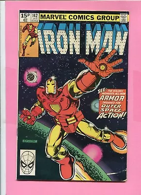 Buy Iron Man # 142 - Nick Fury - Scott Lang - New Armour -j Romita Jr/bob Layton Art • 2.29£