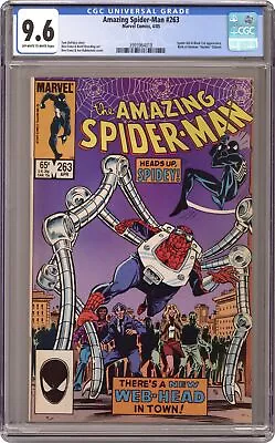 Buy Amazing Spider-Man #263 CGC 9.6 1985 3993964018 • 92.43£