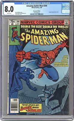 Buy Amazing Spider-Man 200N CGC 8.0 Newsstand 1980 4187483013 • 48.30£