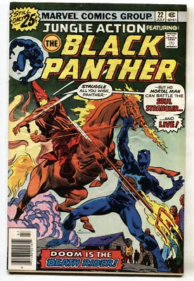 Buy Jungle Action #22 Black Panther Vs. Klan Cover Comic Book 1976 • 26.55£