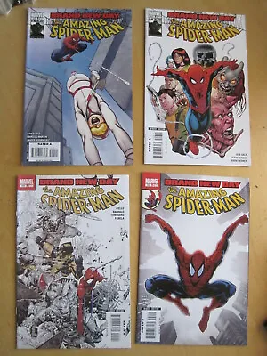 Buy AMAZING SPIDERMAN #s 552,555,558 & 559 : 4 X BRAND NEW DAY Issues, Marvel,2008 • 8.99£