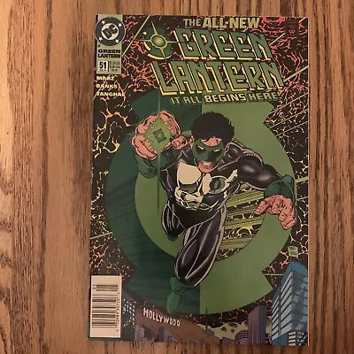 Buy Green Lantern #51 Newsstand DC 1994 1st Cover App. Green Lantern Kyle Rayner • 12.04£