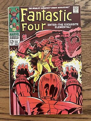 Buy Fantastic Four #81 (Marvel 1968) Stan Lee Jack Kirby, Crystal Joins! FN- • 14.22£