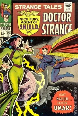 Buy Strange Tales #150 GD/VG 3.0 1966 Stock Image • 22.14£
