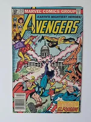 Buy Avengers #212 (1981 Marvel Comics) Solid Bronze Age Copy VG- ~ Combine Shipping • 3.16£